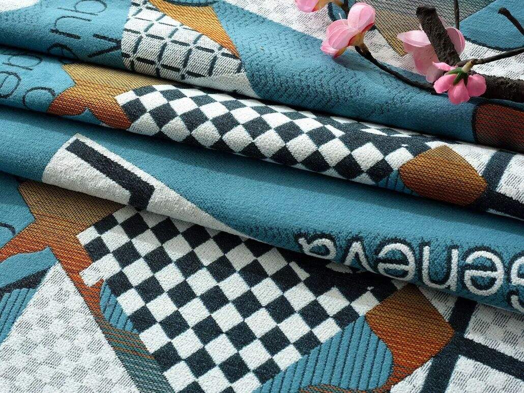Foulola News：High Grade Jacquard Sofa Fabric - 5 factory