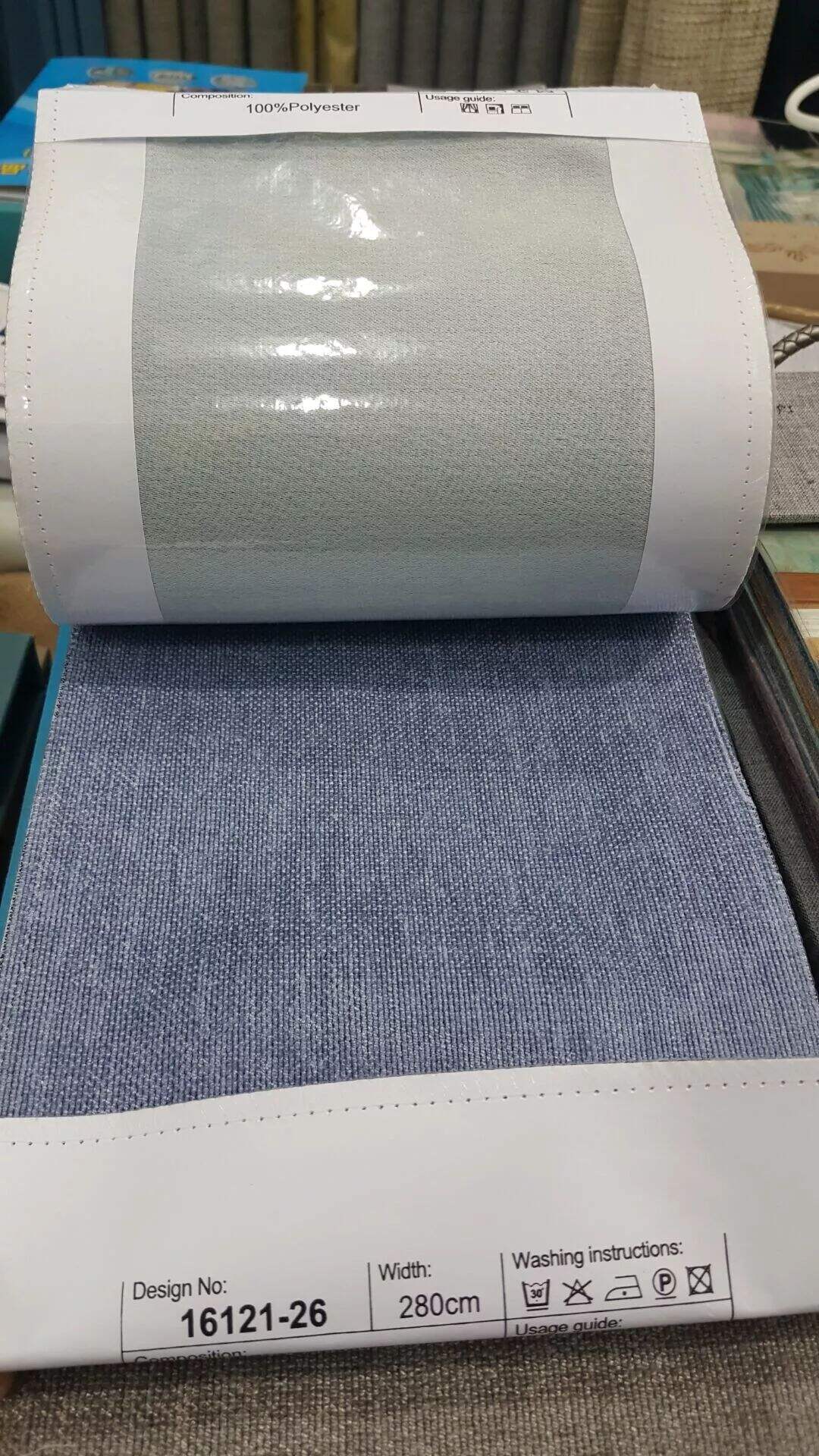 Foulola News: 16121 Series Blackout Chinel Curtain manufacture