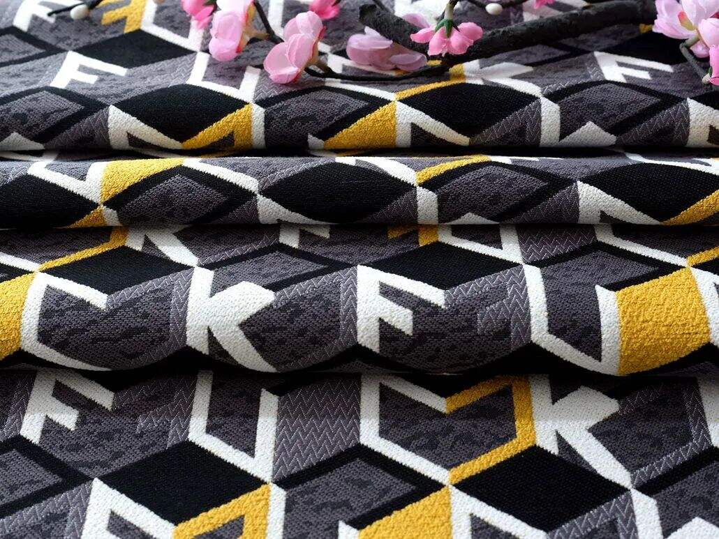 Foulola News：High Grade Jacquard Sofa Fabric - 4 details