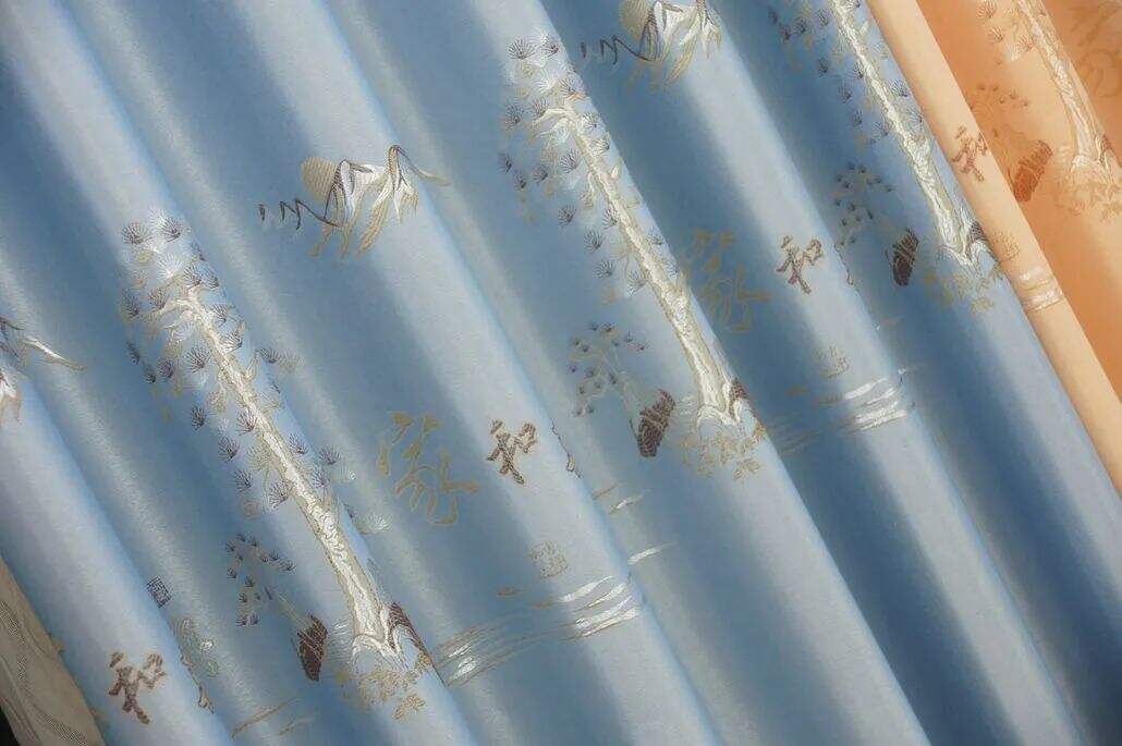 Foulola News:8808/8809/8810 Series Jacquard Blackout Curtain manufacture