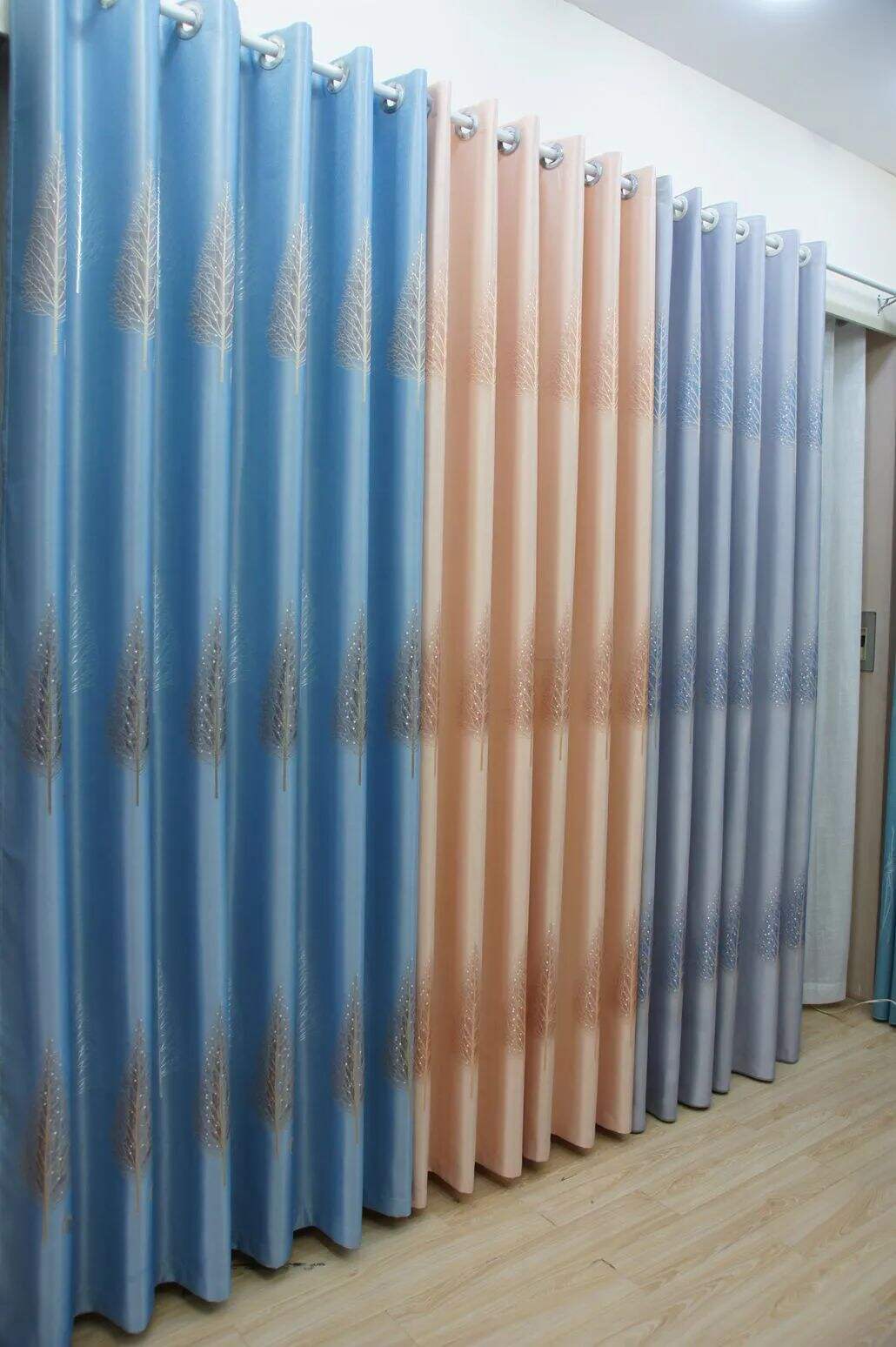 Foulola News:8808/8809/8810 Series Jacquard Blackout Curtain factory