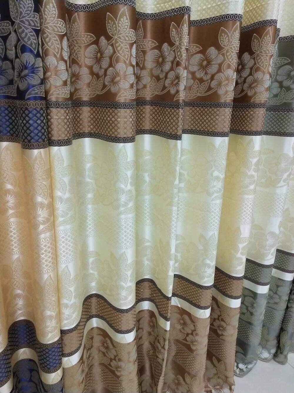 2.8m Width, Jacquard Curtain Fabric, 178gsm 500g/m supplier
