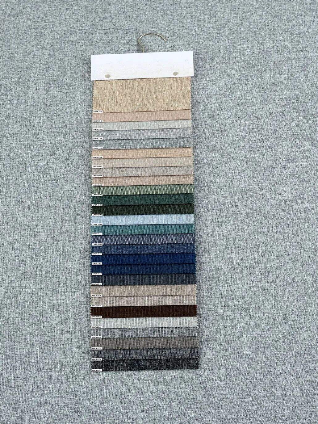 Foulola News:Plain Linen Sofa Fabric-23 Series details