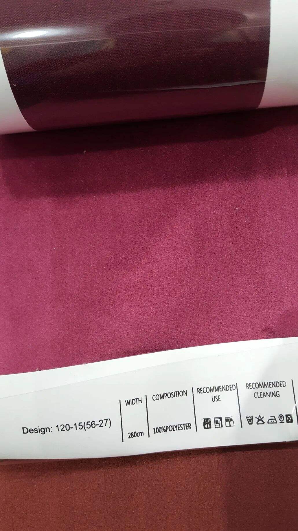 Foulola：120#Series Blackout dutch holland Velvet Curtain details