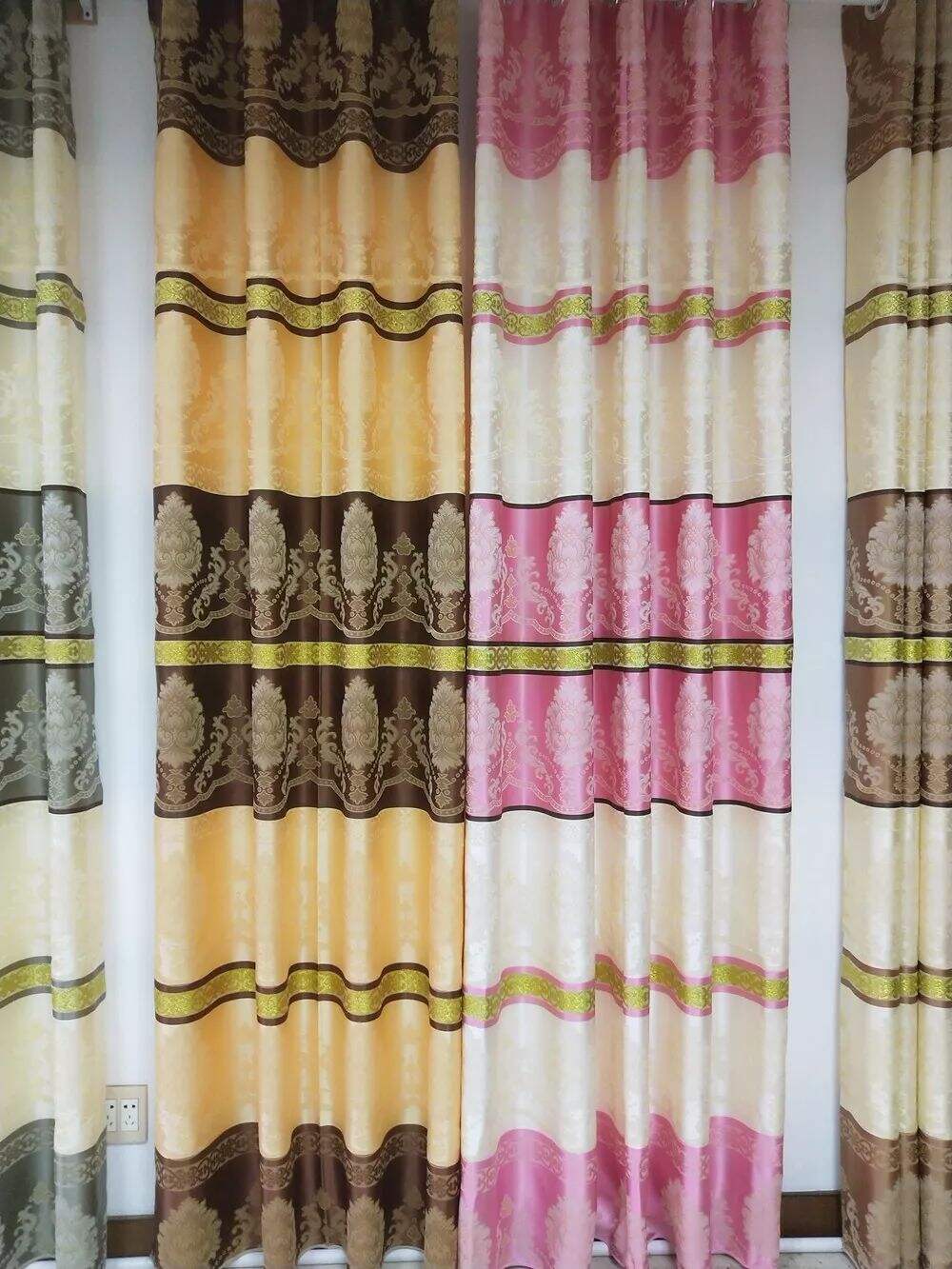 2.8m Width, Jacquard Curtain Fabric, 178gsm 500g/m manufacture