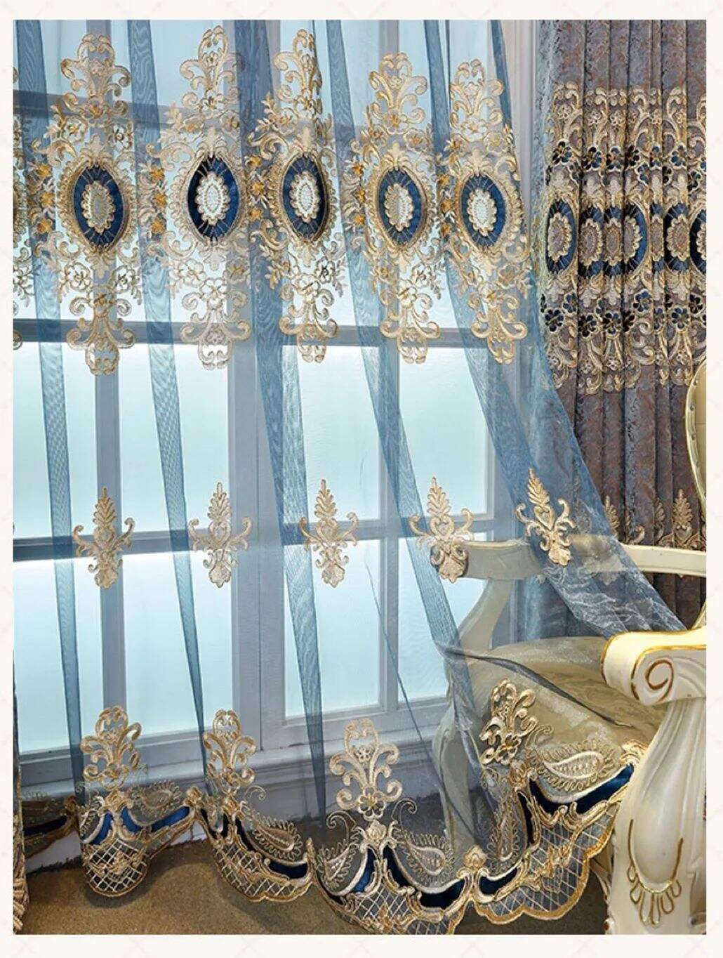Foulola News:SSNH/YMHX/JYLY# High Grade Embroidery Fabric&Sheer details