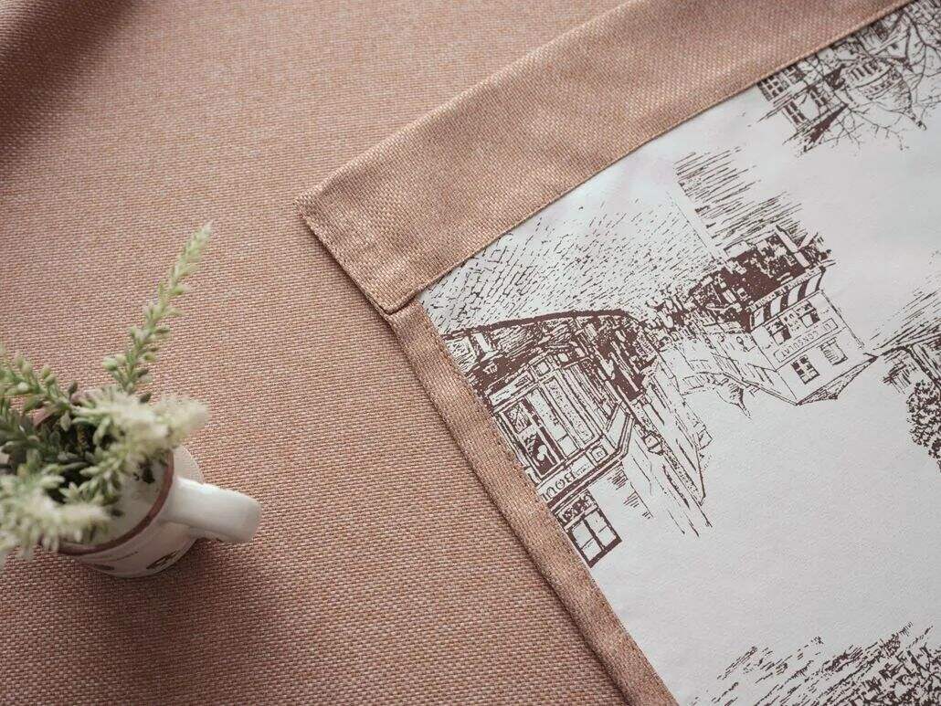 Foulola News:One Side Pure Linen,One Side Top Printed supplier