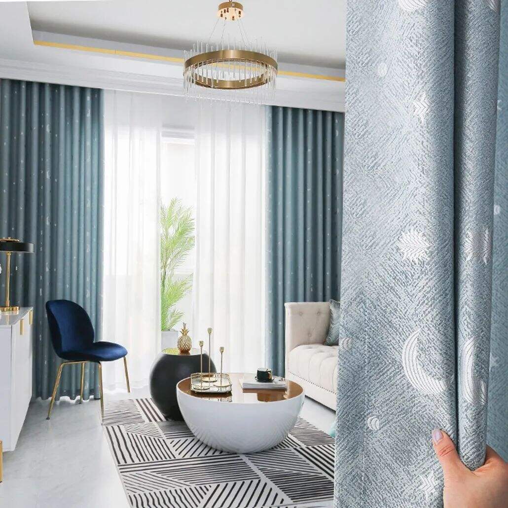 Foulola: Linen Style Polyester Brushed Jacquard Curtain manufacture