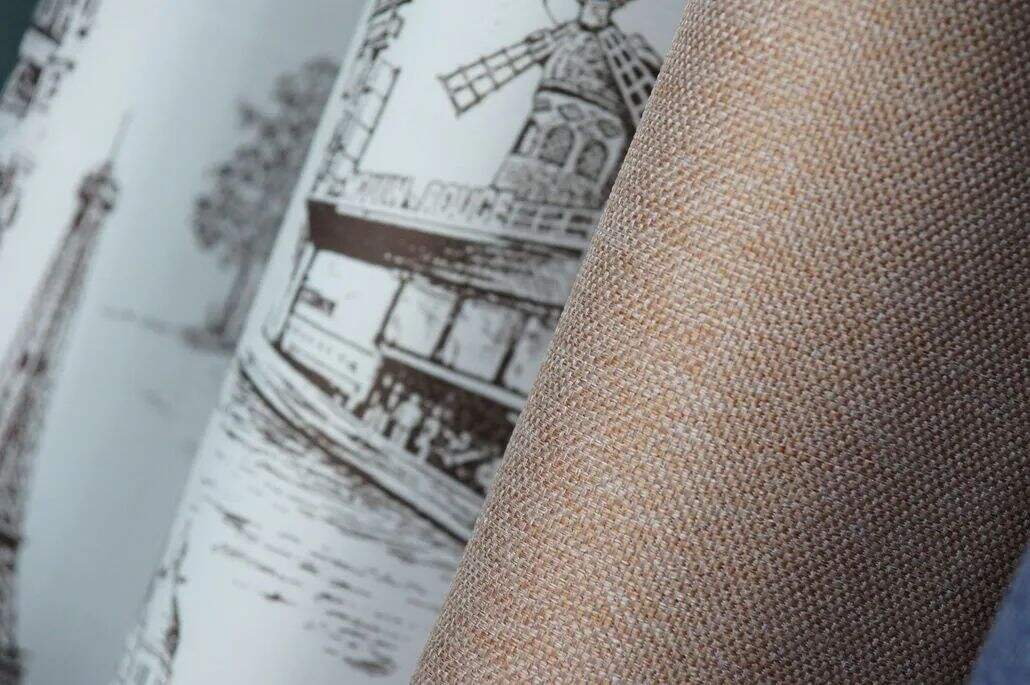 Foulola News:One Side Pure Linen,One Side Top Printed factory