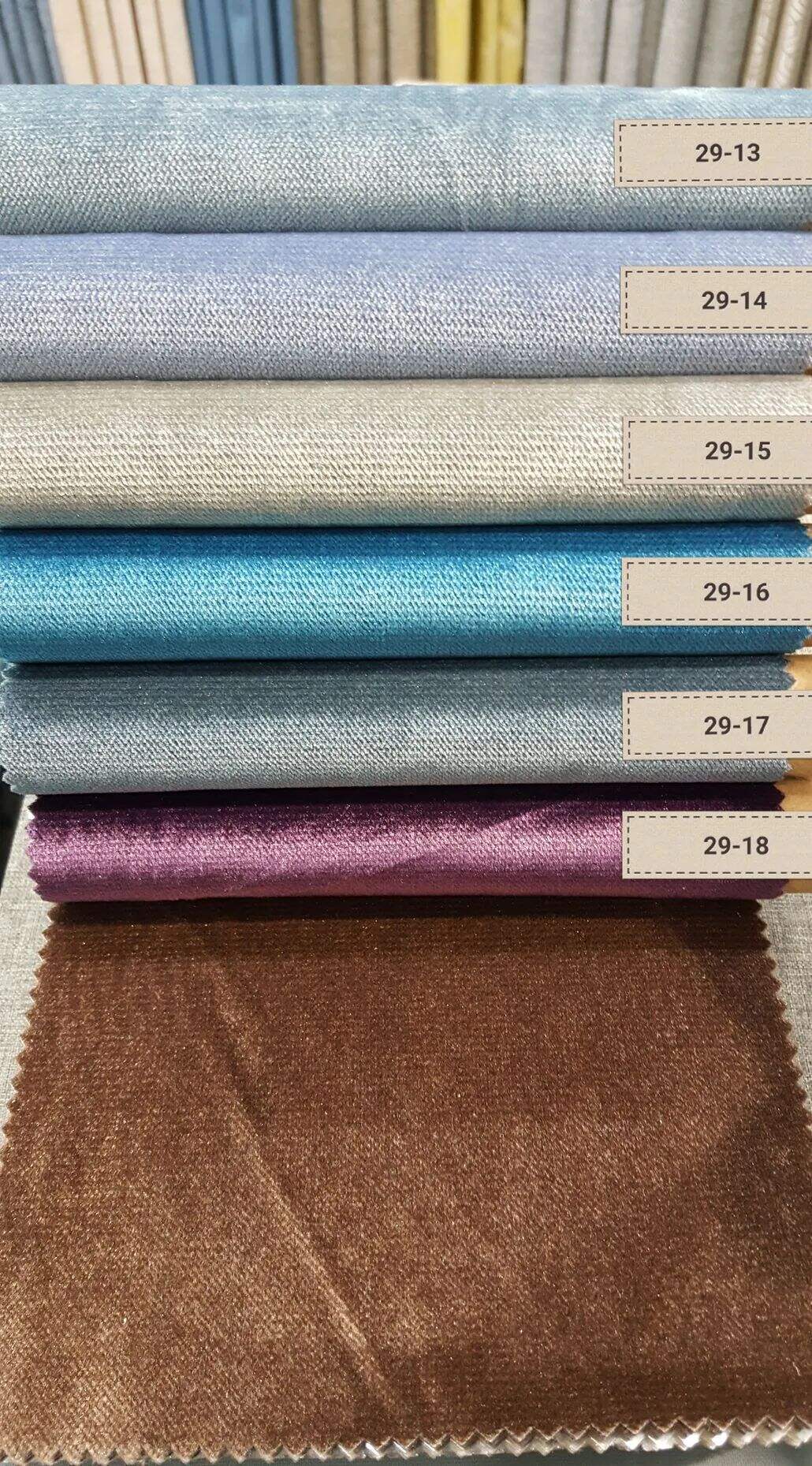Foulola News: Velvet 29# Series manufacture