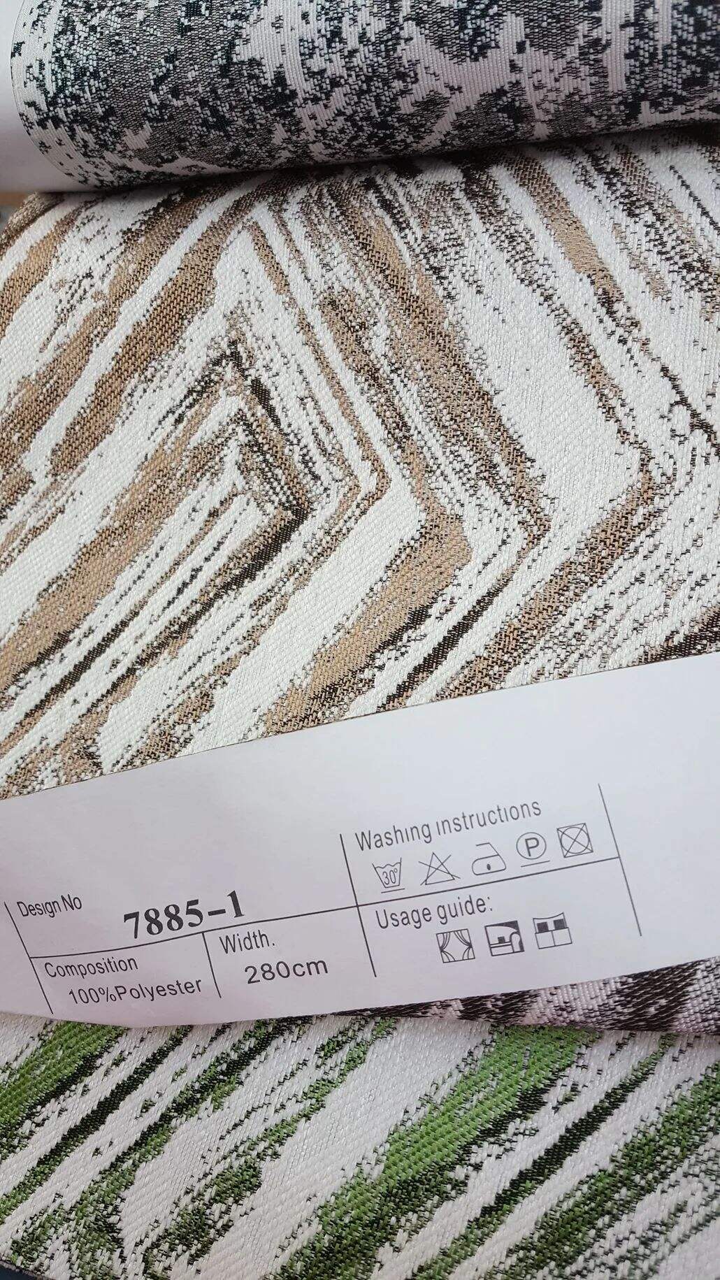 Foulola News:Luxury Jacquard 7885 Series Vivid Decorative Fabric details
