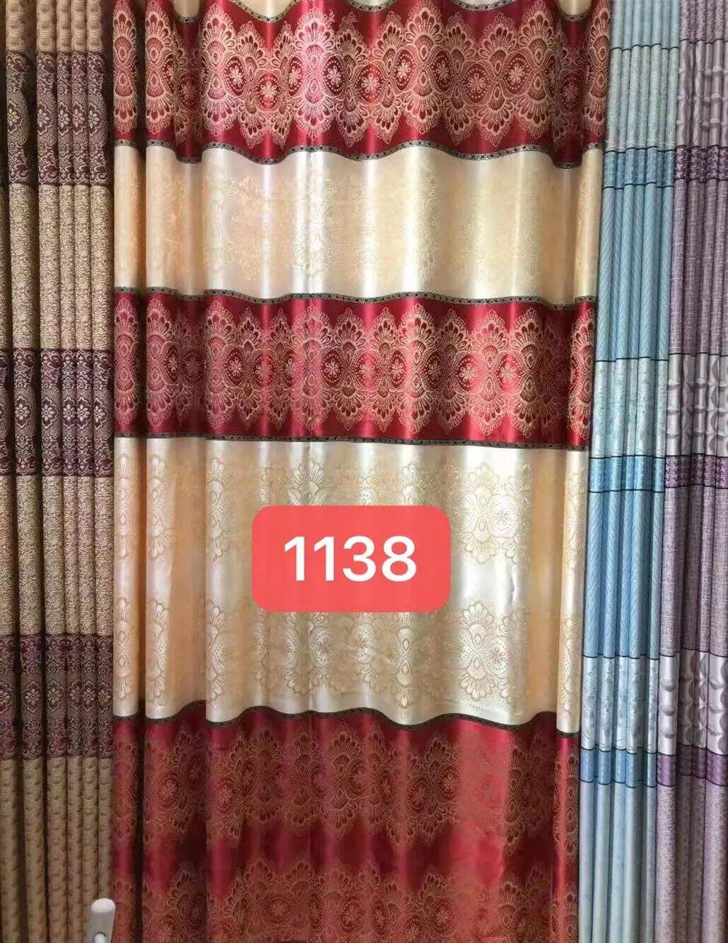 Foulola News: Cheap Jacquard Curtain Fabric. Width 280cm, manufacture