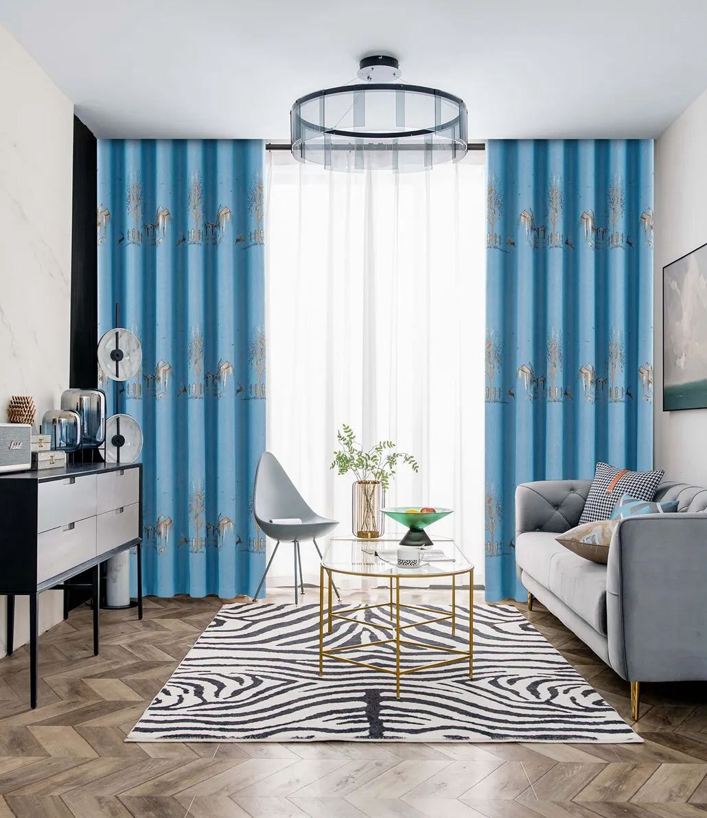 Foulola News:2.8/3.2m Width Jacquard Blackout Curtain 2201Series manufacture