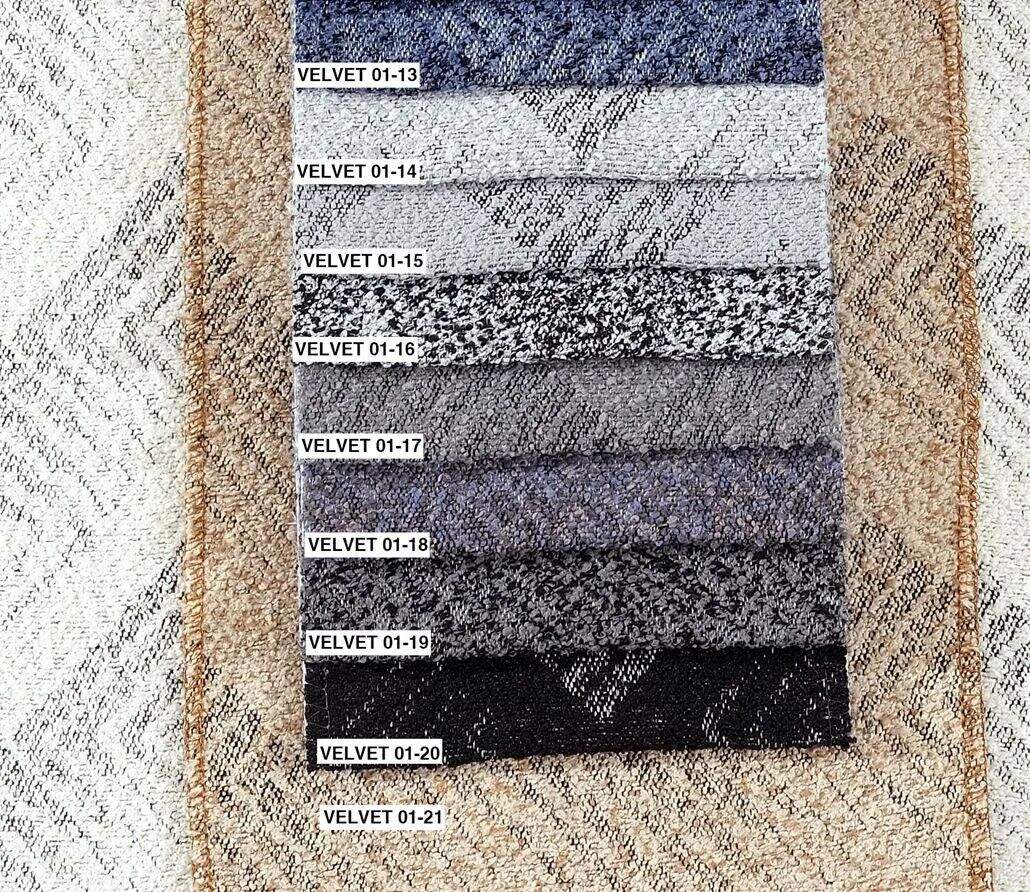 Foulola News：Jacquard Velvet Sofa Fabric , Velvet- 01 factory