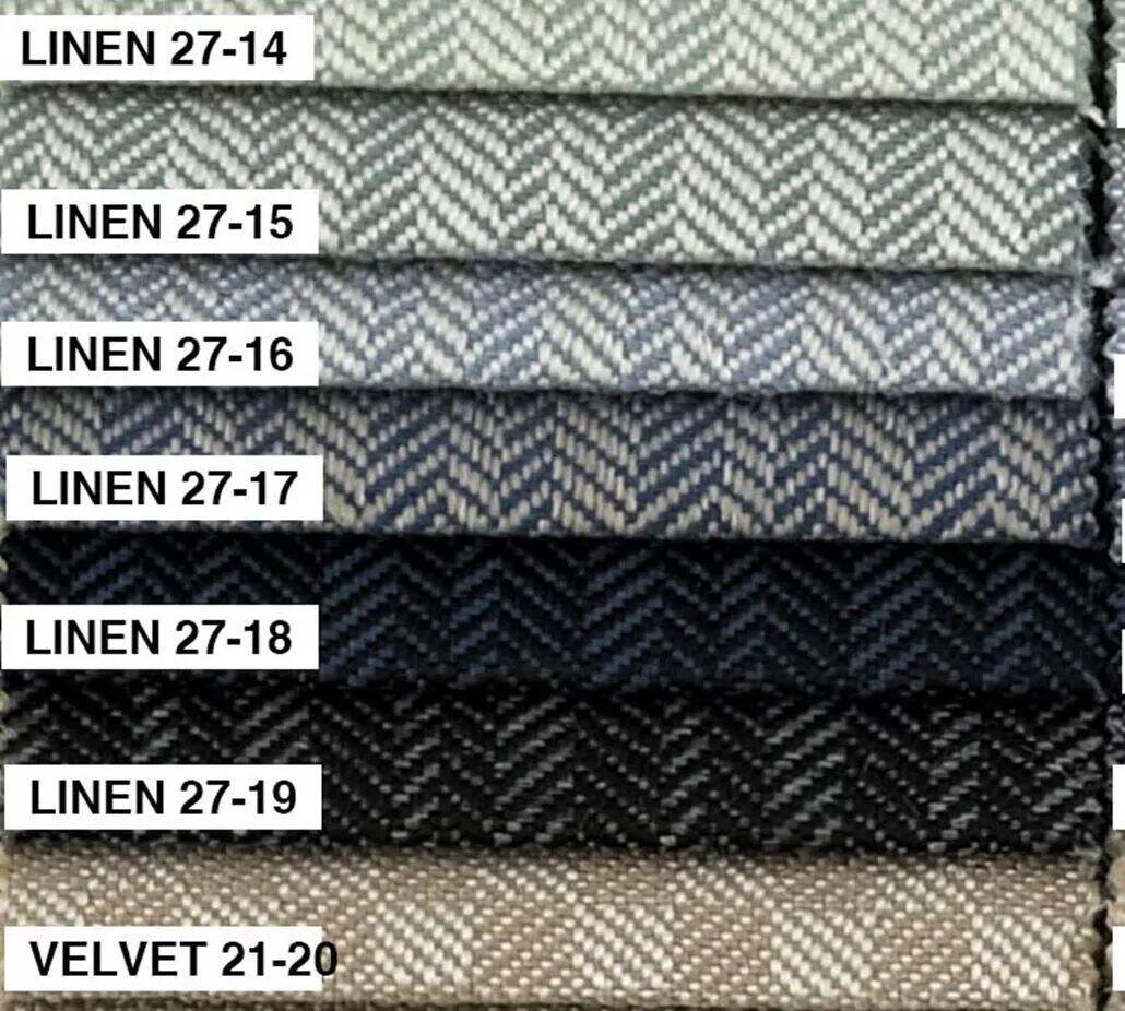 Foulola News：Plain Linen Sofa Fabric - 27 Series details