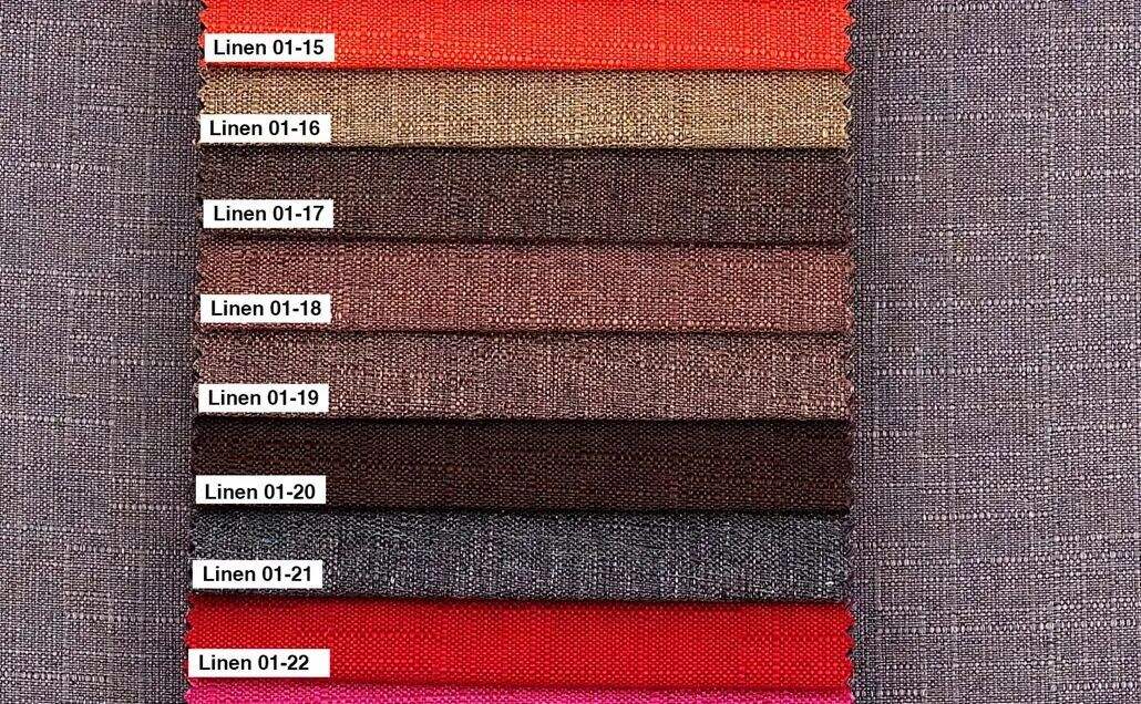 Foulola News:Plain Linen Sofa Fabric 01 Series supplier