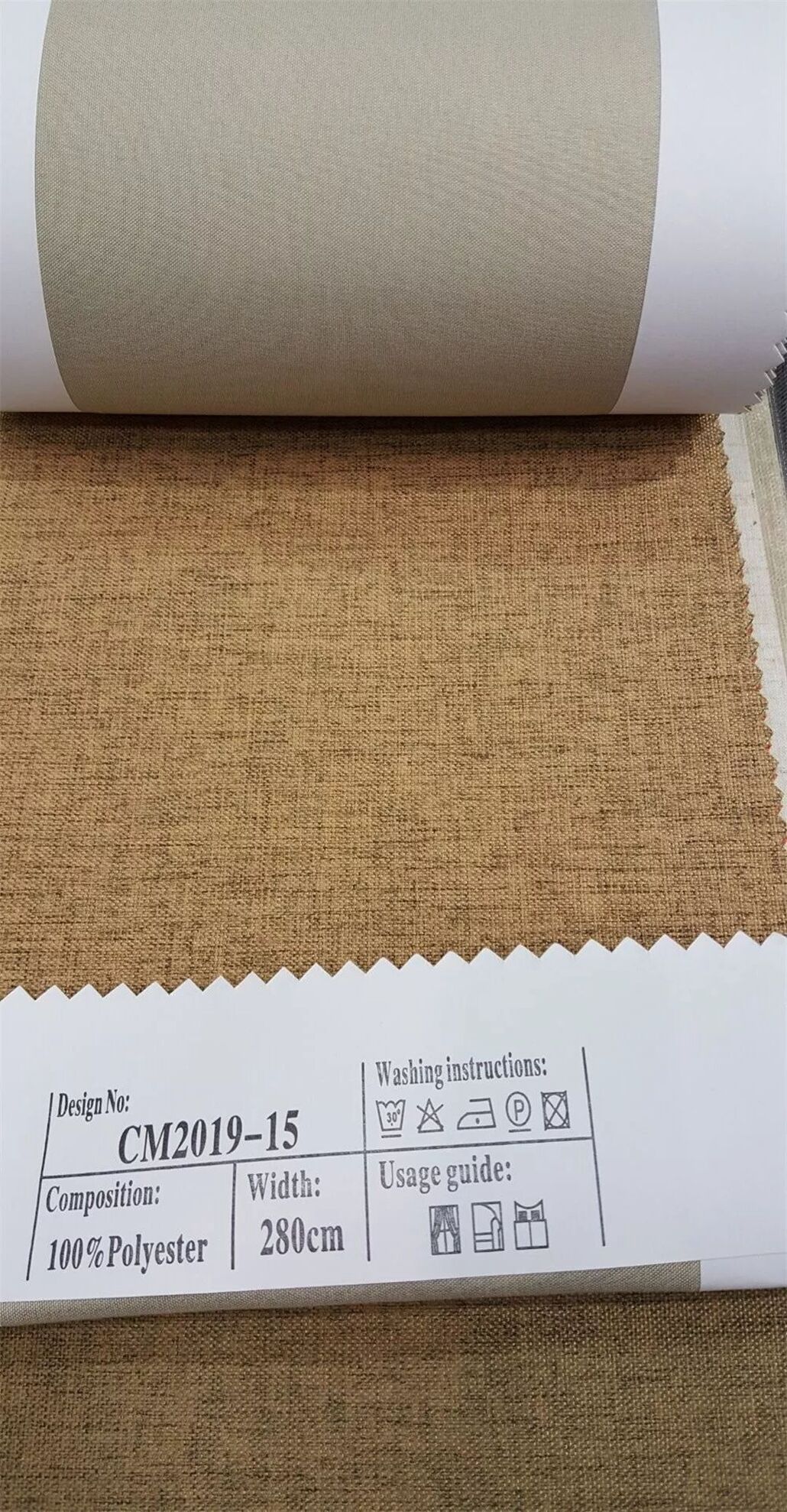 Foulola News: 2019# Linen 100% Blackout, Maling Coating Artwork, Vandtæt Gardin & Stoffremstilling