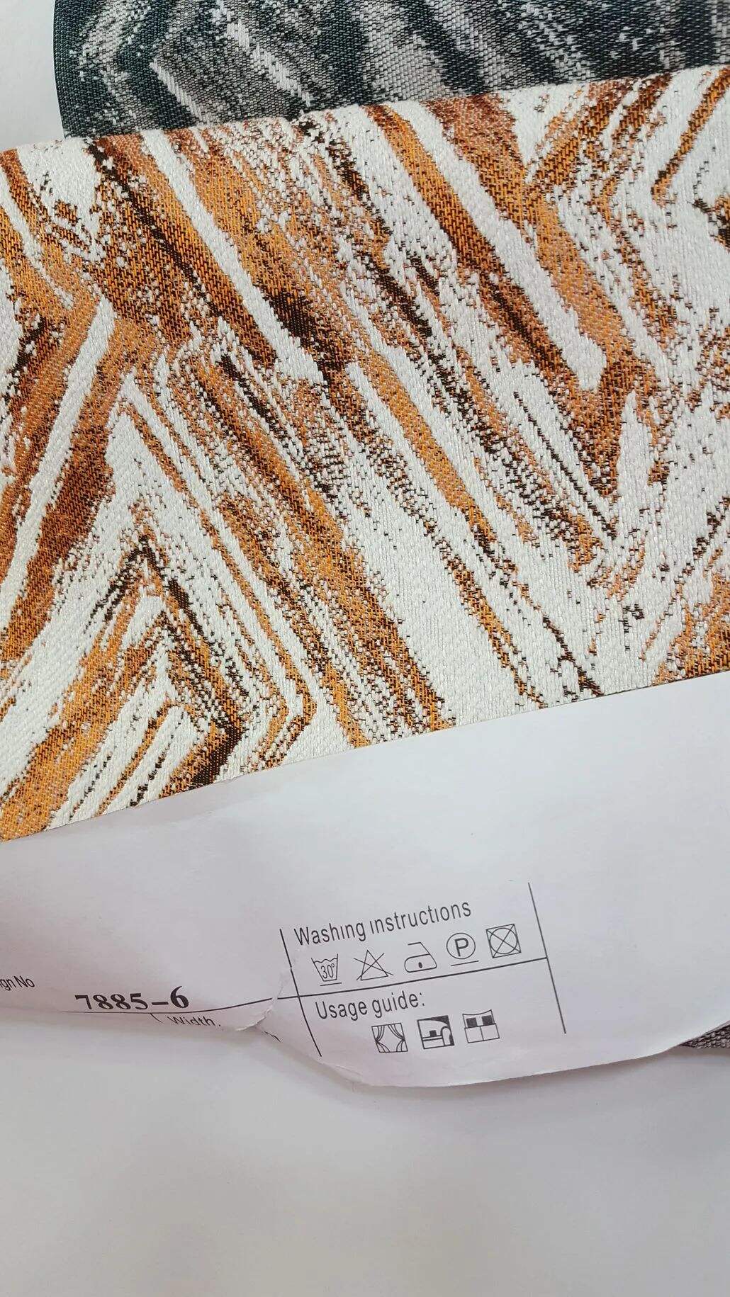 Foulola News:Luxury Jacquard 7885 Series Vivid Decorative Fabric factory