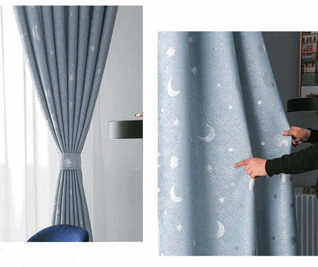 Foulola: Linen Style Polyester Brushed Jacquard Curtain factory