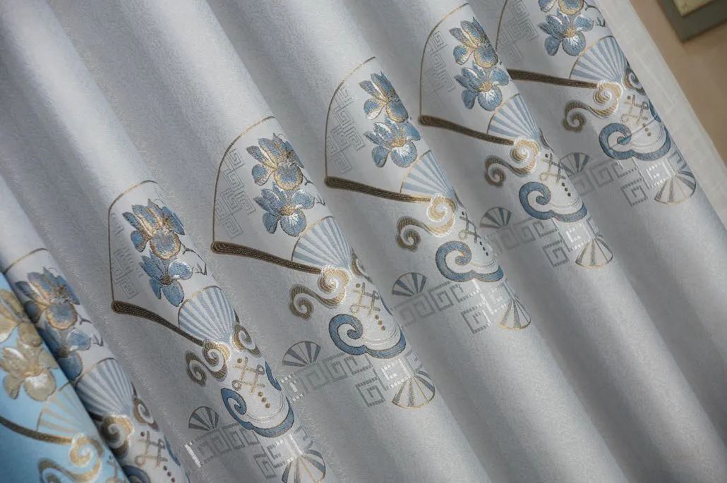 Foulola News:2.8/3.2m Width Jacquard Blackout Curtain 2201Series manufacture