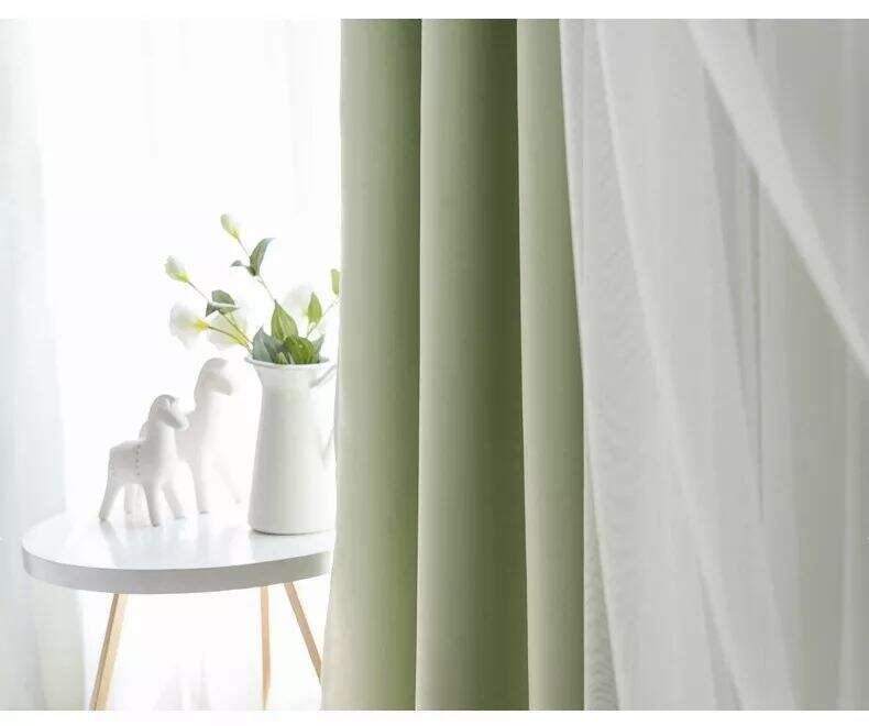 Foulola： Hot Sales Blackout Stars Curtain Fabric with Lace supplier