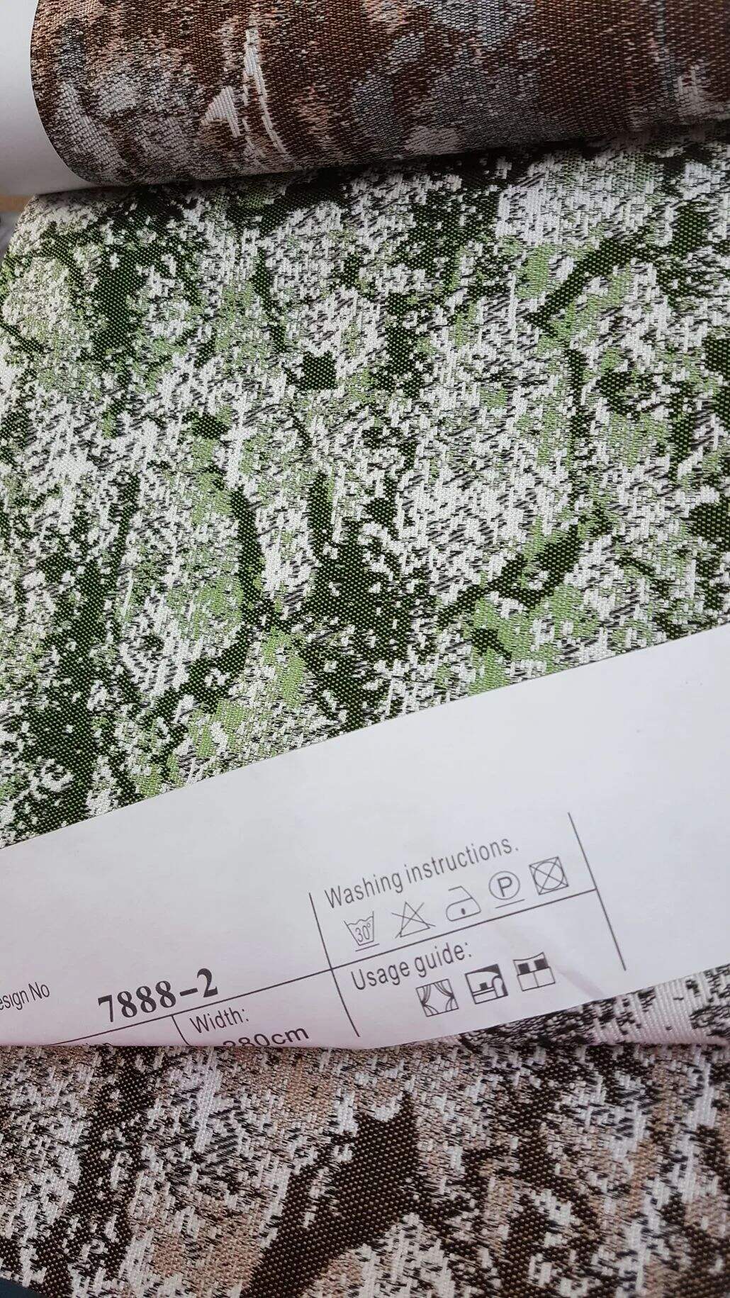 Foulola News:Luxury Jacquard 7885 Series Vivid Decorative Fabric factory