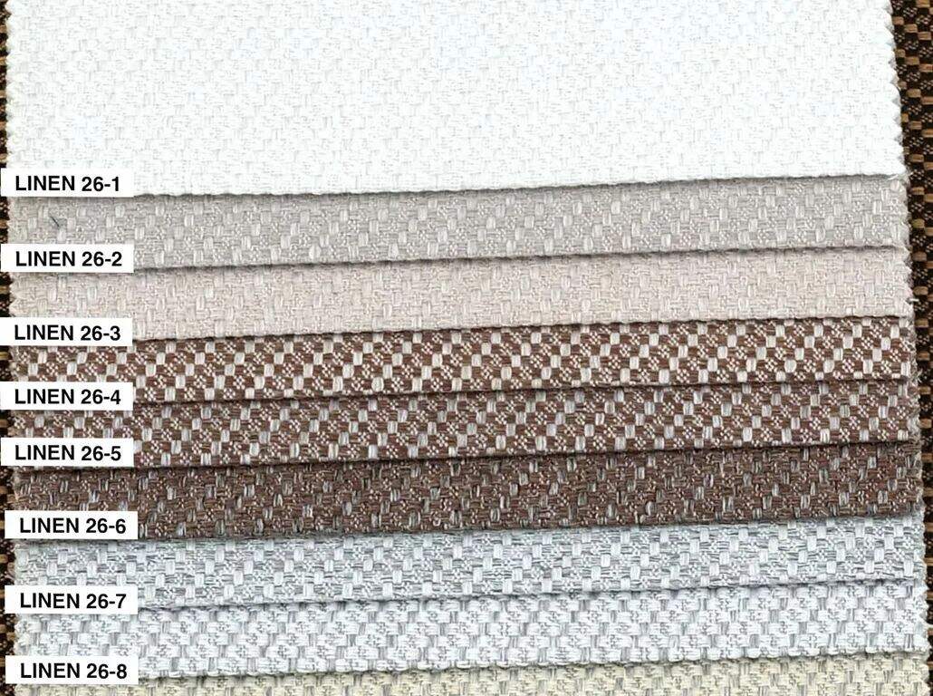 Foulola News：Plain Linen Sofa Fabric - 26 Series details