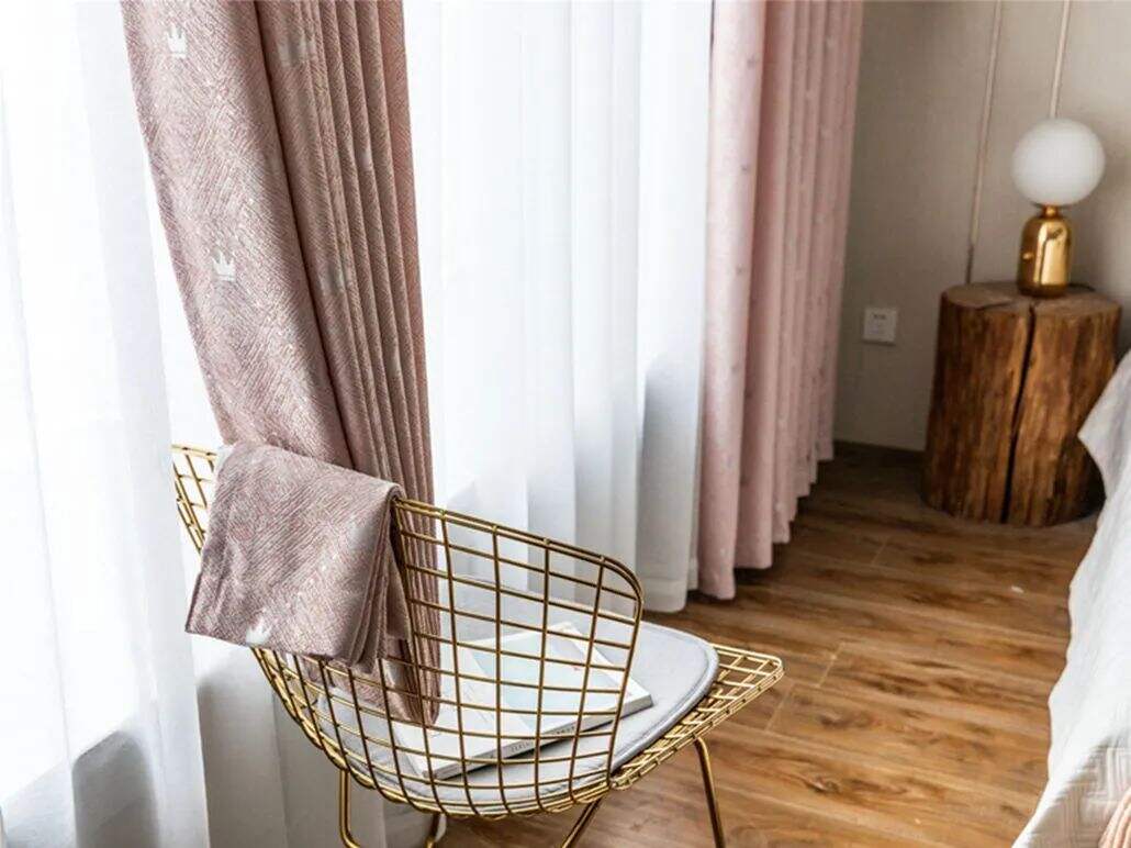 Foulola: Linen Style Polyester Brushed Jacquard Curtain manufacture