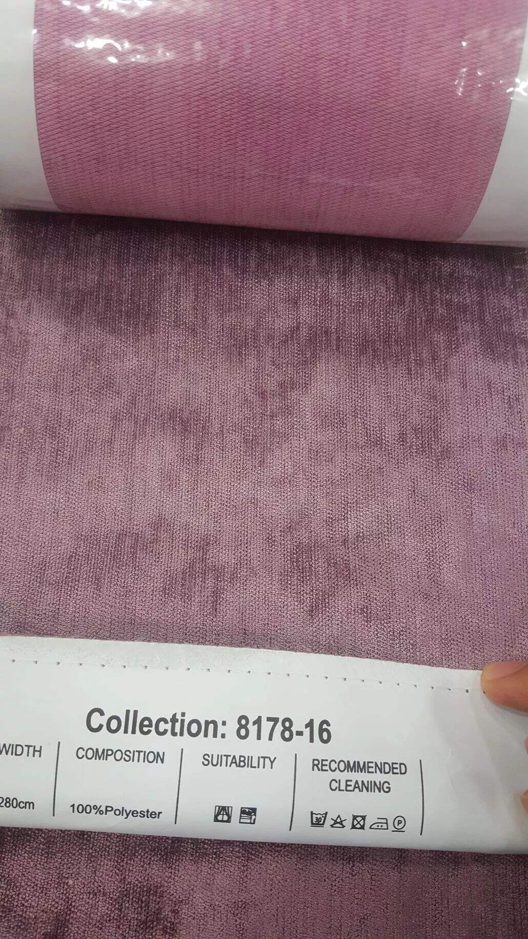 Foulola: 16178(8178)Series Plain Blackout Chenille Curtain factory