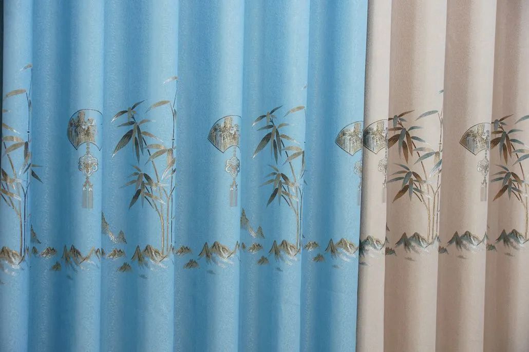 Foulola News:2.8/3.2m Width Jacquard Blackout Curtain 2201Series factory