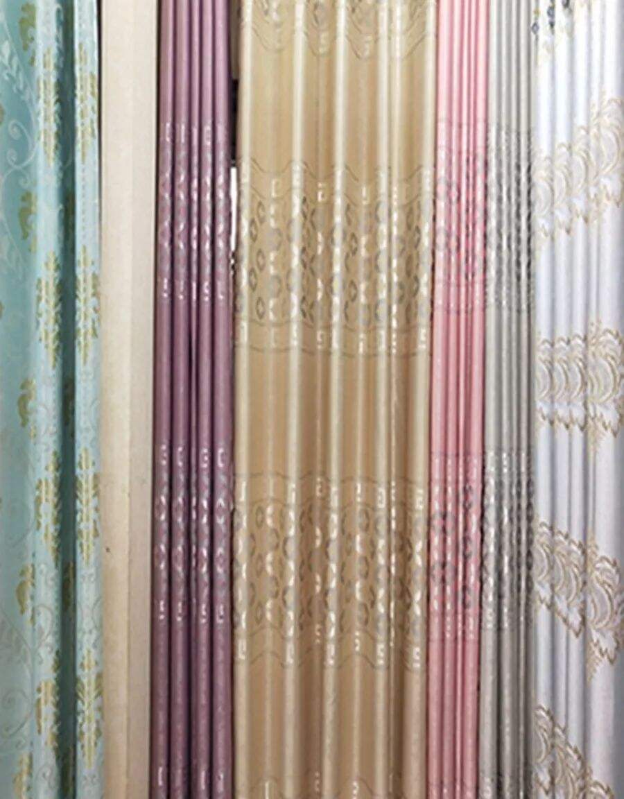 Foulola New Cheap Price Series: Jacquard Cheap Blackout Curtain factory