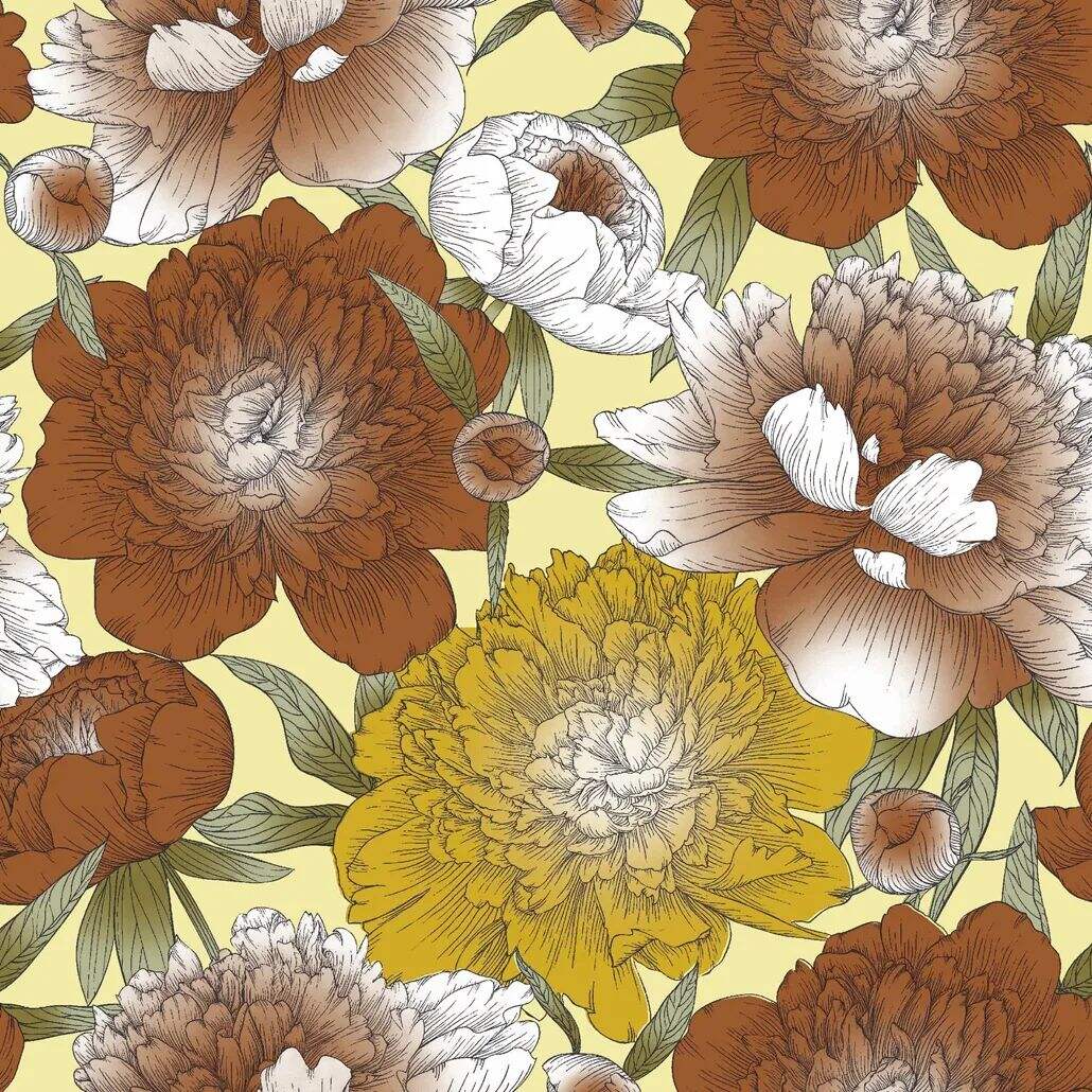 2021 (Summer) Foulola News:High Grade Print Country Style 3/4 factory