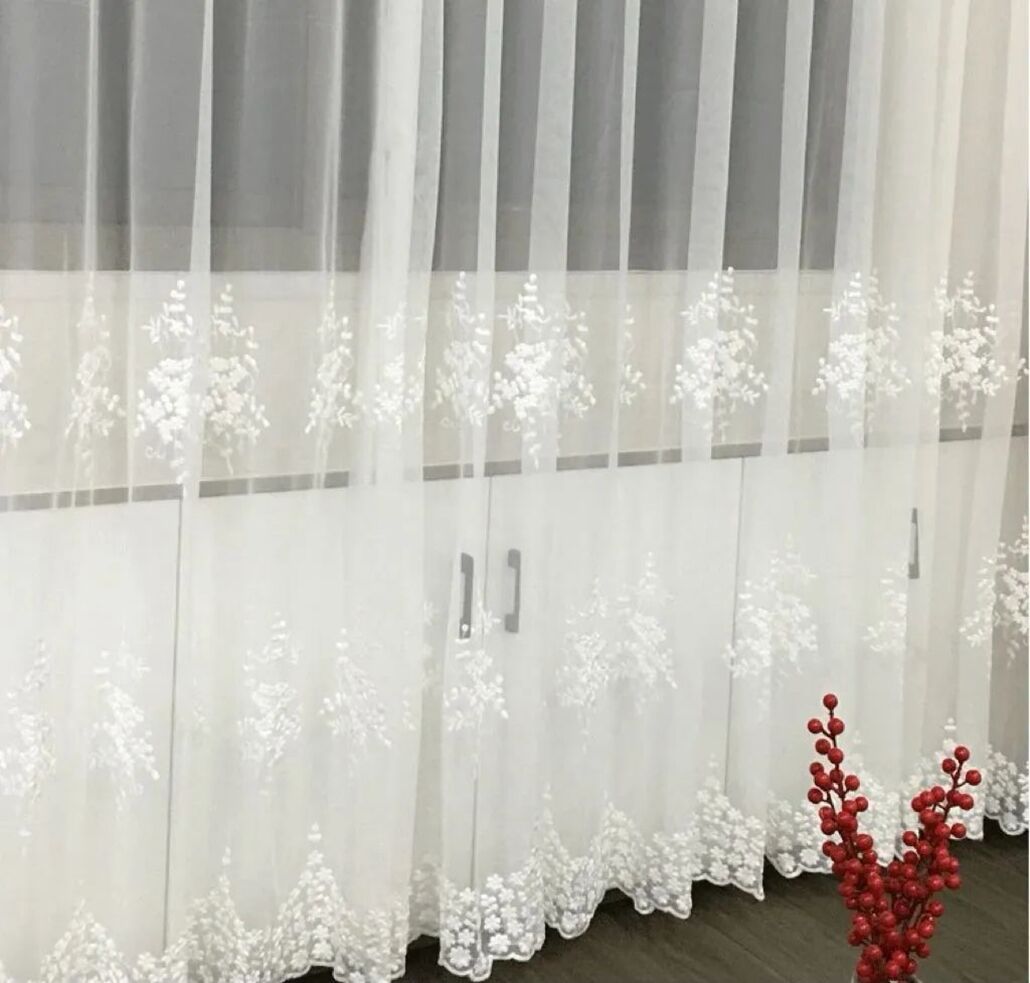 Foulola News：GFS/PNGZL/QYH/KAHT/KSBZH Embroidery Sheers details