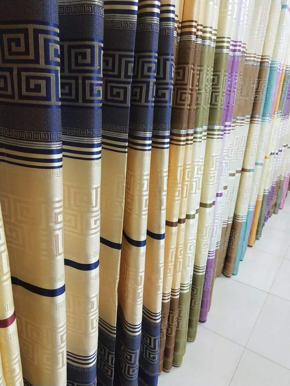 2.8m Width, Jacquard Curtain Fabric, 178gsm 500g/m factory