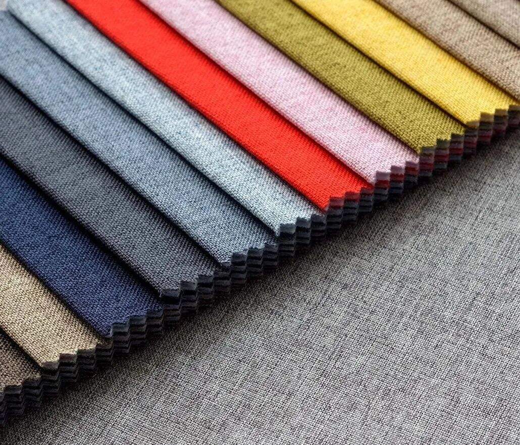 Foulola News:Plain Linen Cotton Sofa Fabric, Linen- 08 supplier