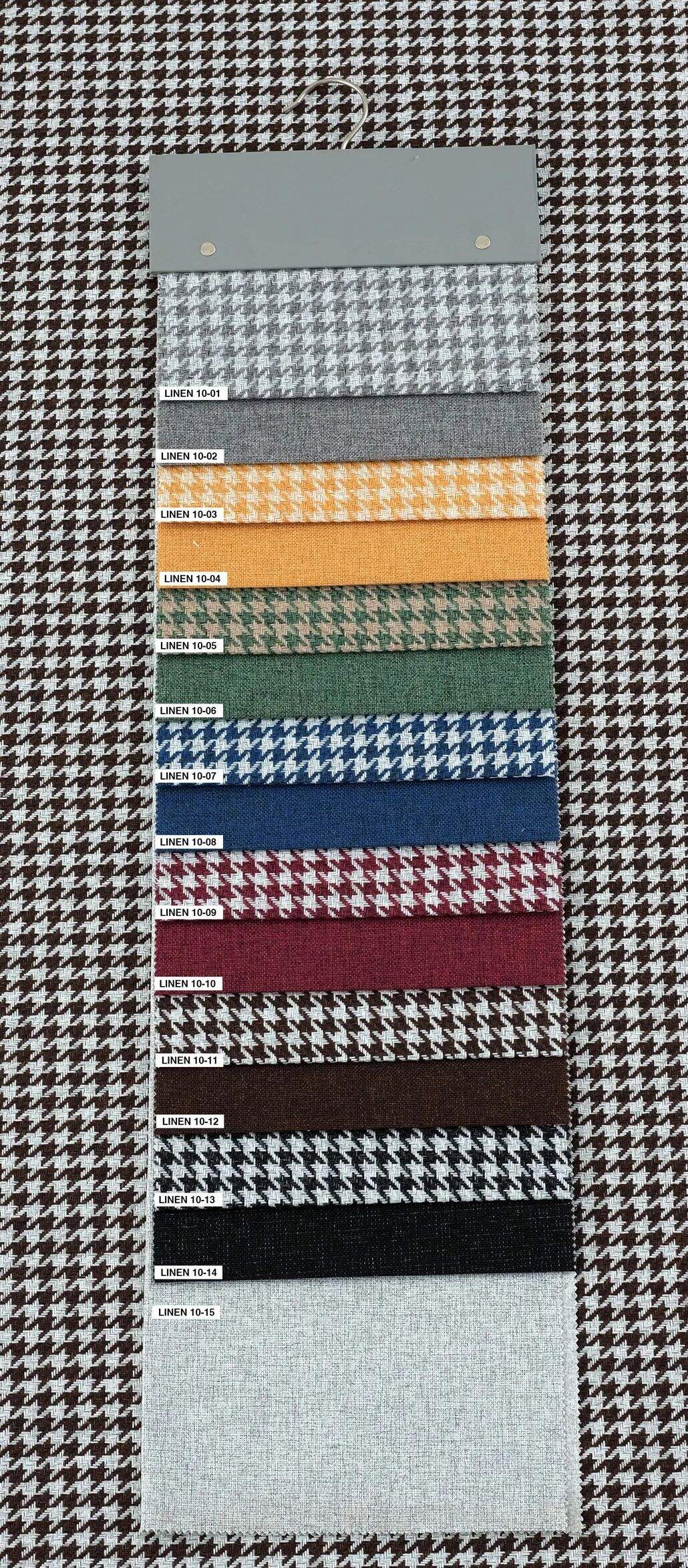 Foulola News:Linen Style Sofa Fabric 10 Series supplier