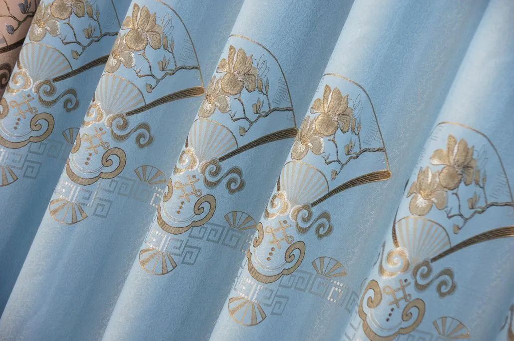Foulola News:2.8/3.2m Width Jacquard Blackout Curtain 2201Series manufacture