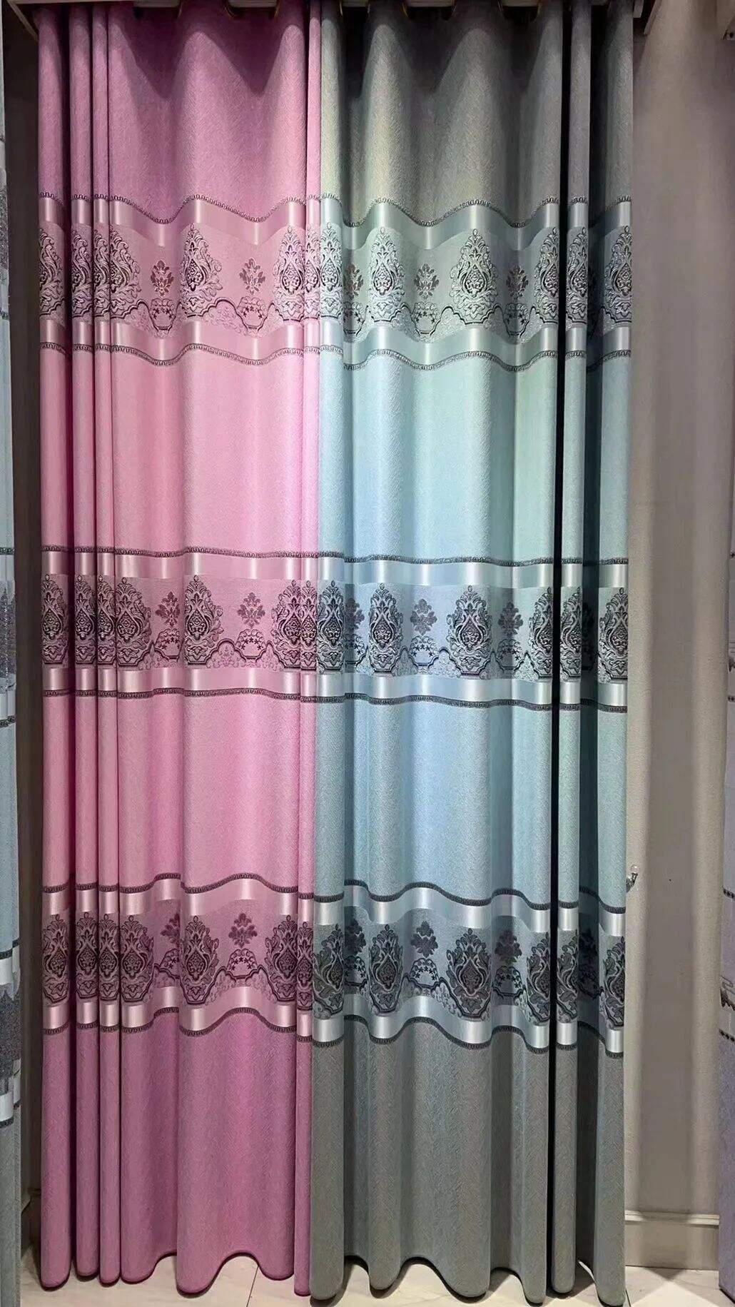 Foulola News: Cheap Jacquard Curtain Fabric, Widht 2.8m supplier