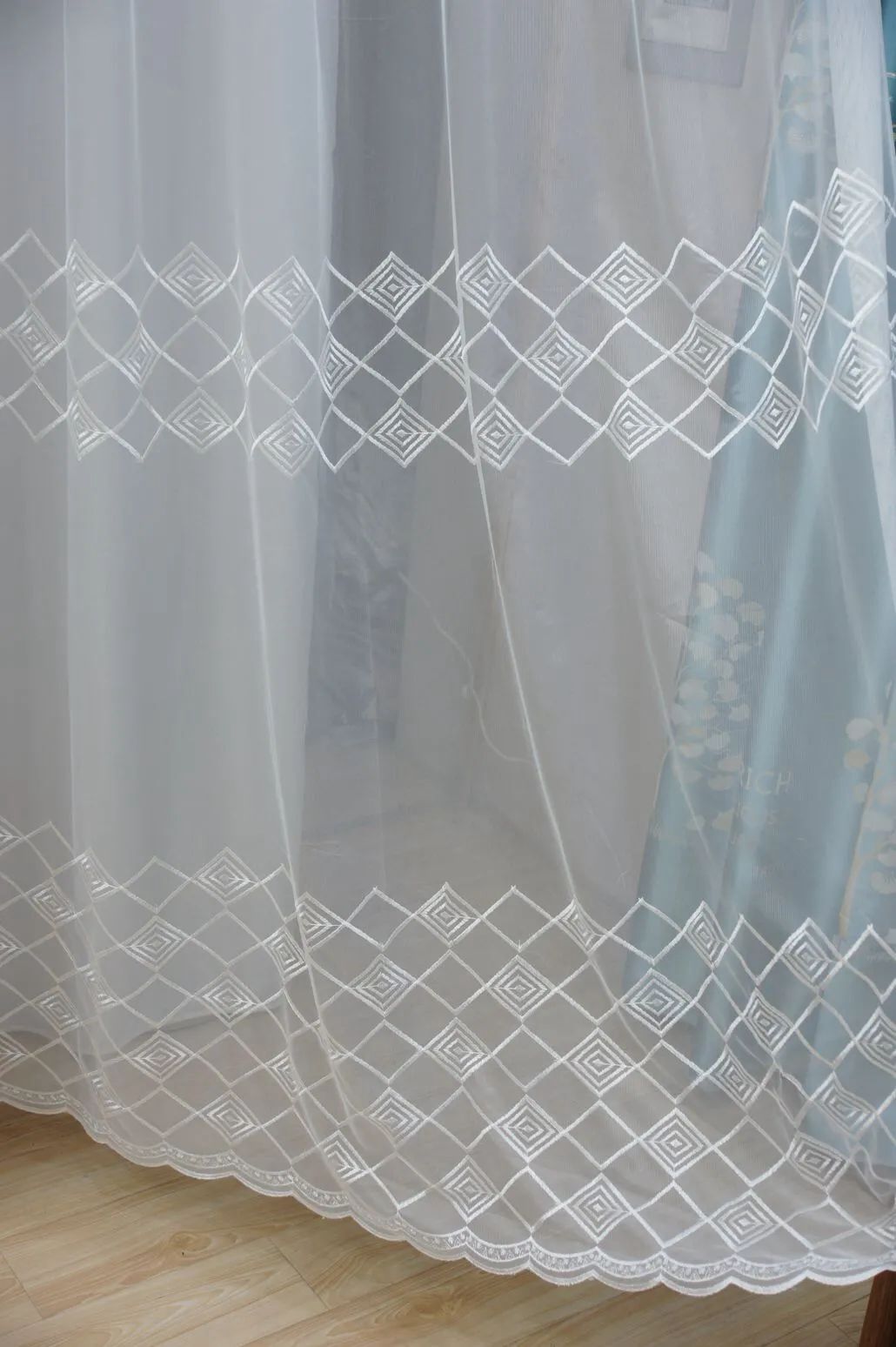 Foulola News: Embroidery Sheer Curtain :SHXG#/MFSL# supplier