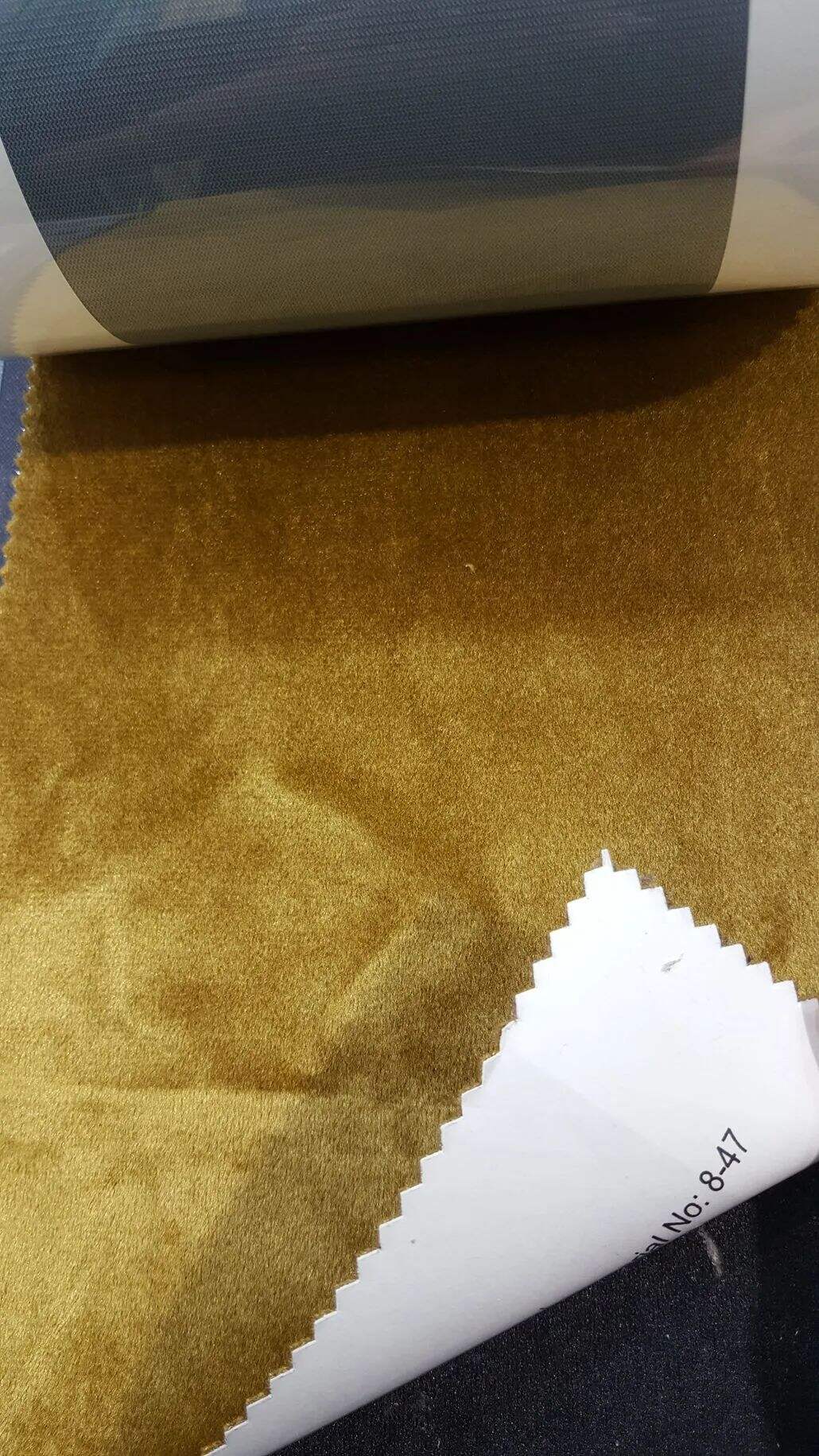 Foulola: YDL Series ltalian Velvet Curtain Fabric, 2.80m Width details
