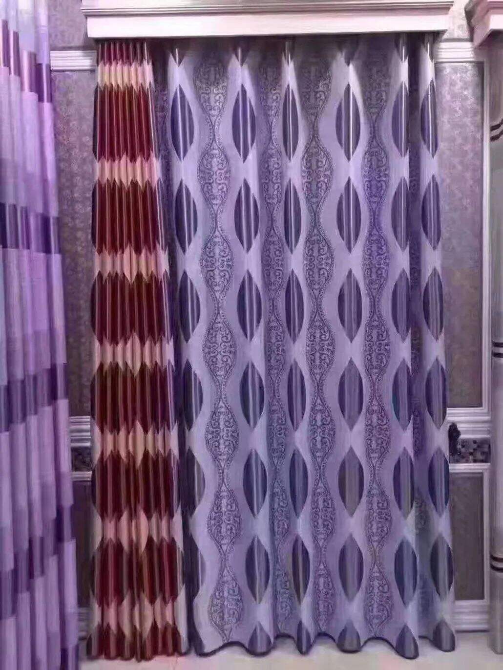 Foulola New Cheap Price Series:Jacquard Blackout Curtain 2.8/3.2m details