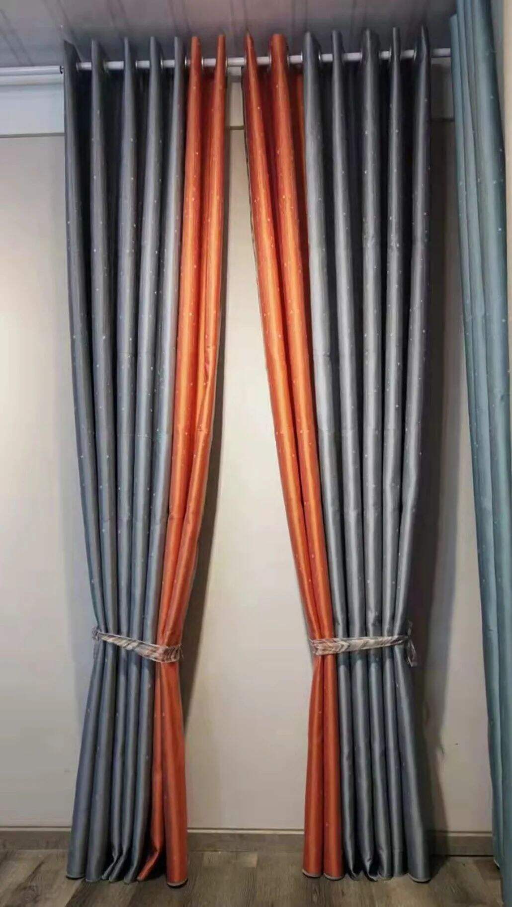 Foulola News: 3.4m Height Mix Style Weaving Luxury Curtain supplier