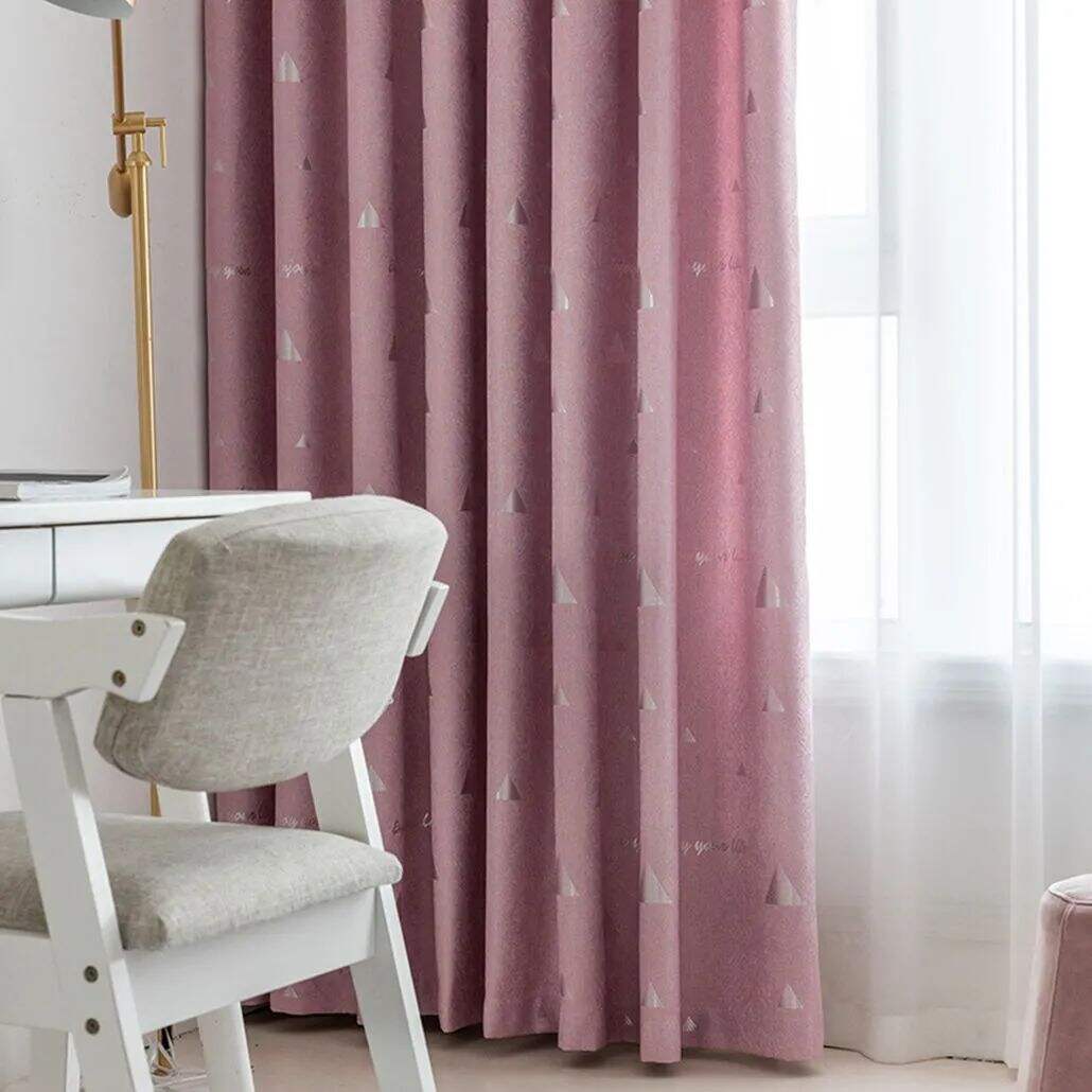 Foulola: Linen Style Polyester Brushed Jacquard Curtain factory