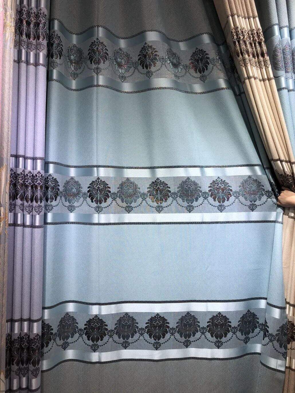 Foulola News: Cheap Jacquard Curtain Fabric, Widht 2.8m manufacture