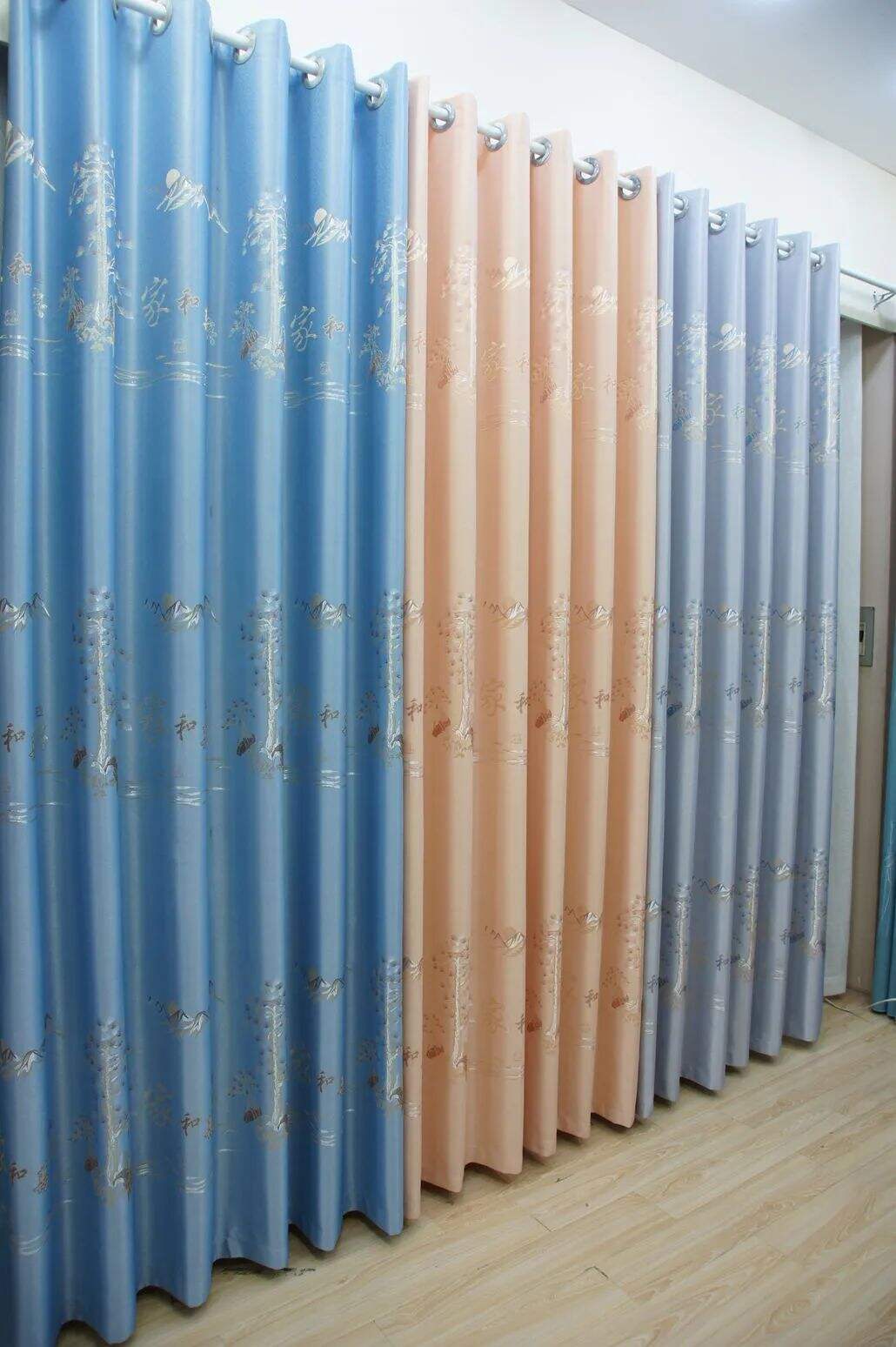 Foulola News:8808/8809/8810 Series Jacquard Blackout Curtain factory