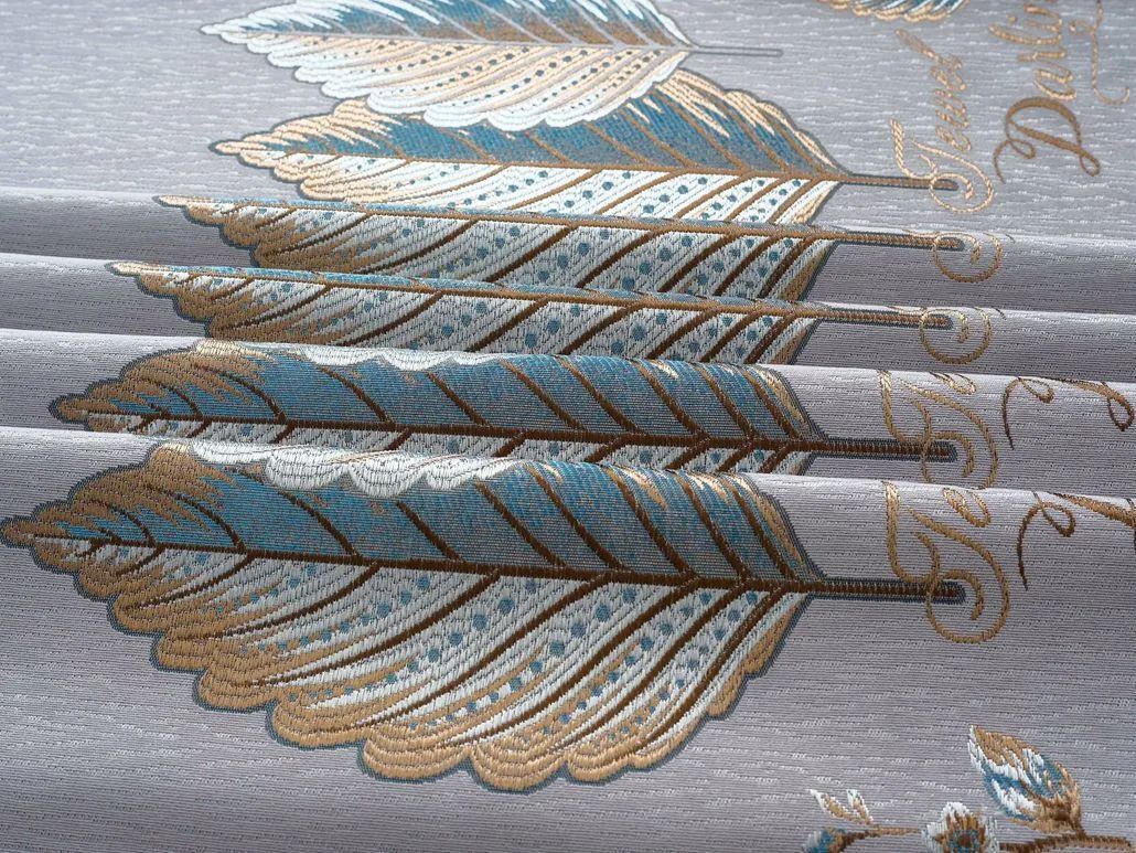 Foulola News:2.8/3.2m Width Jacquard Blackout Curtain 2201Series supplier