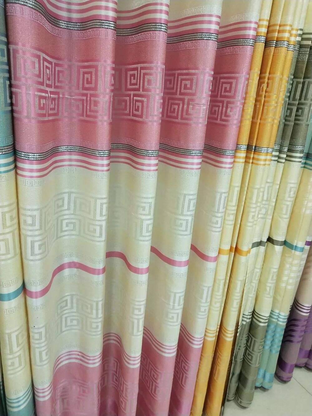 2.8m Width, Jacquard Curtain Fabric, 178gsm 500g/m factory