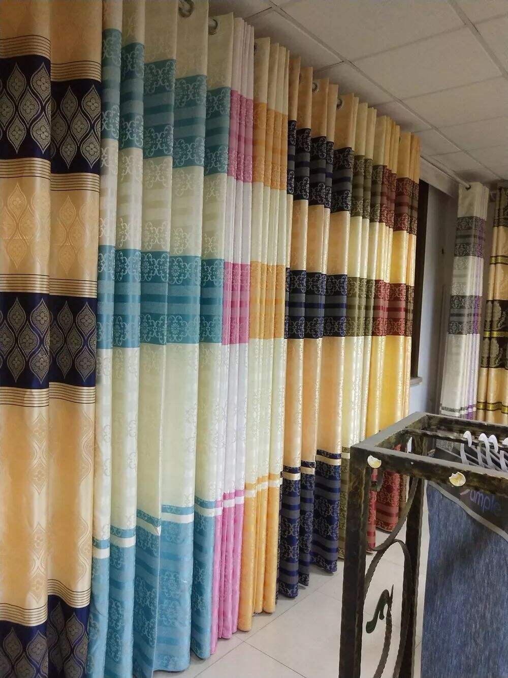 2.8m Width, Jacquard Curtain Fabric, 178gsm 500g/m supplier