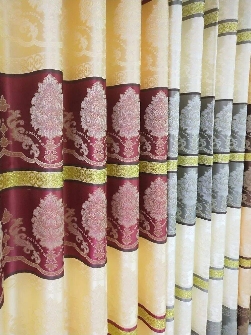 2.8m Width, Jacquard Curtain Fabric, 178gsm 500g/m factory