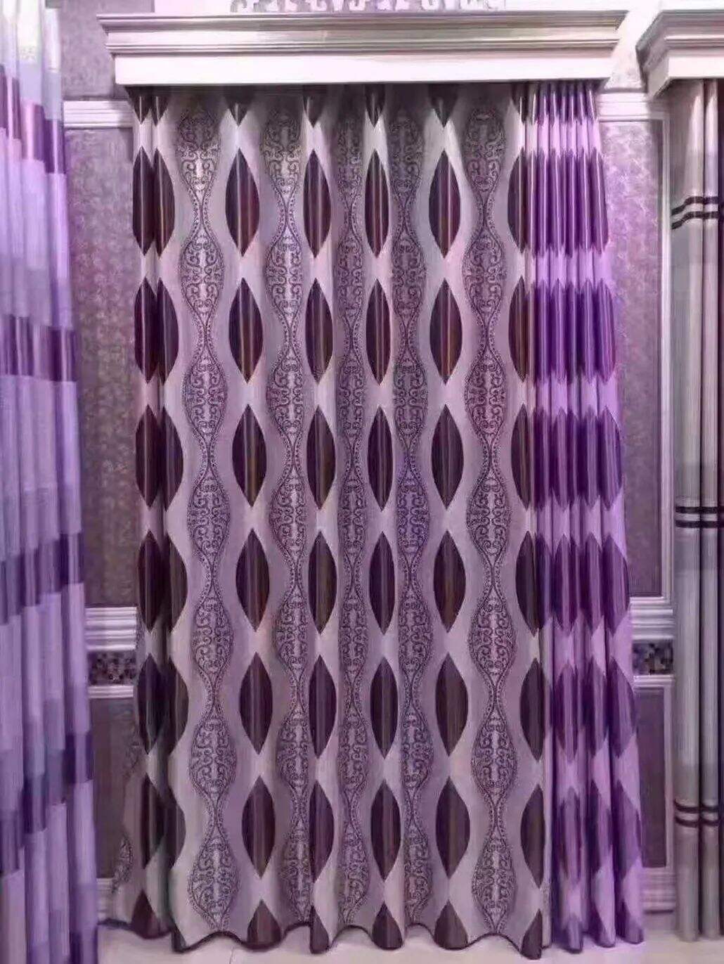 Foulola New Cheap Price Series:Jacquard Blackout Curtain 2.8/3.2m manufacture